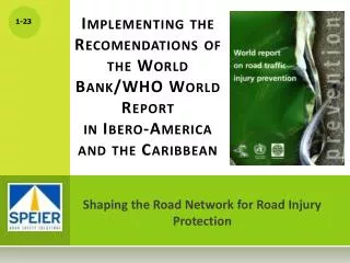 Shaping the Road Network for Road Injury Protection