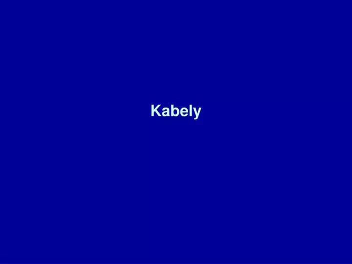 kabely