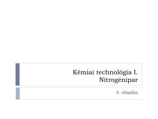 k miai technol gia i nitrog nipar