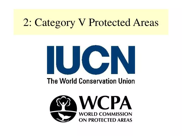 2 category v protected areas