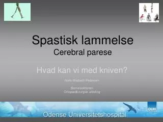 spastisk lammelse cerebral parese