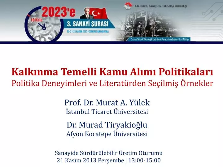 kalk nma temelli kamu al m politikalar politika deneyimleri ve literat rden se ilmi rnekler