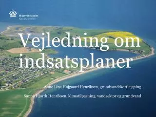 vejledning om indsatsplaner
