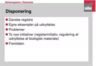 disponering