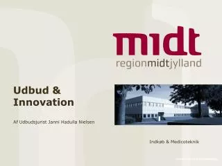 udbud innovation