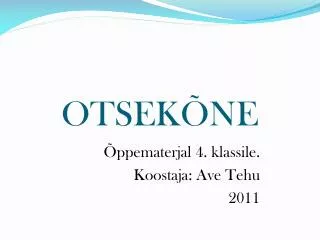 otsek ne