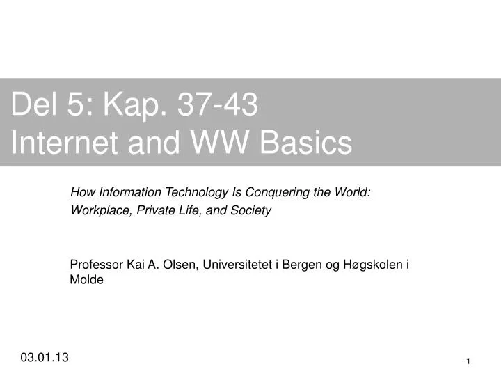 del 5 kap 37 43 internet and ww basics
