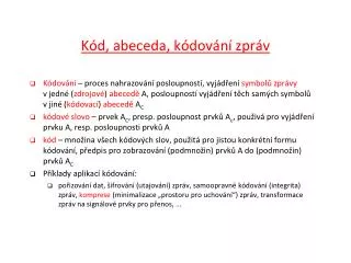 k d abeceda k dov n zpr v