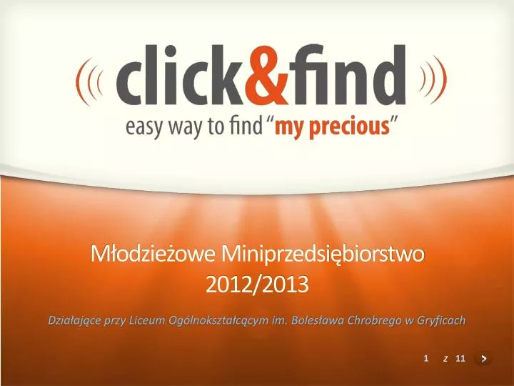 m odzie owe miniprzedsi biorstwo 2012 2013