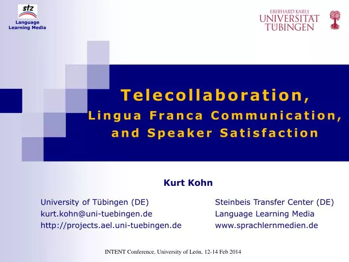 telecollaboration lingua franca communication and speaker satisfaction