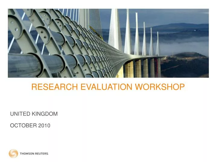 research evaluation workshop