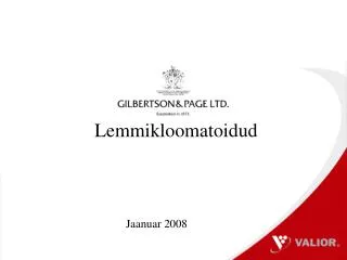 lemmikloomatoidud