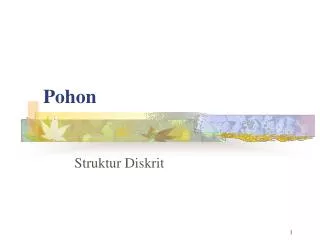 pohon