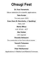 Silicon Detectors for Scientific Applications: Innovations and Discoveries - slide 1