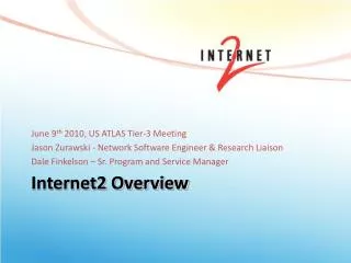 Internet2 Overview