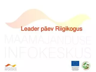 leader p ev riigikogus
