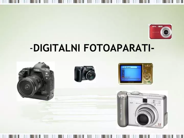 digitalni fotoaparati