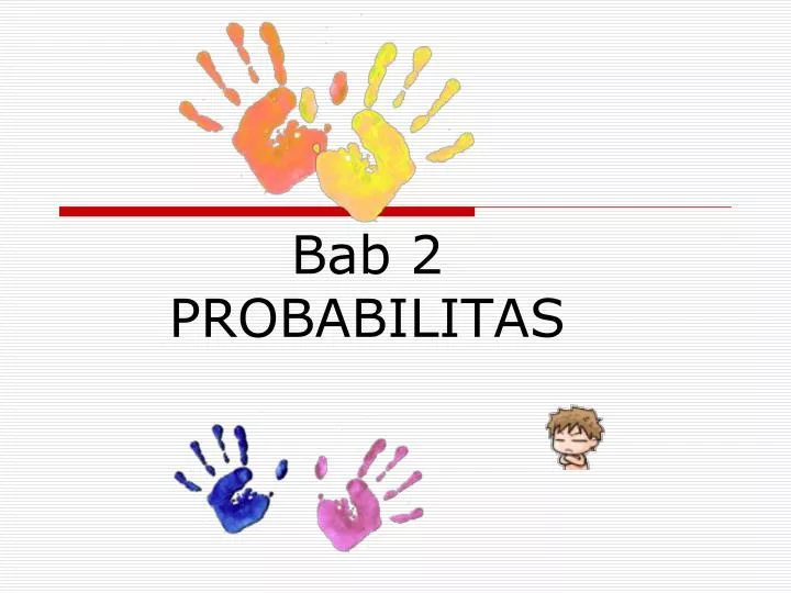 bab 2 probabilitas