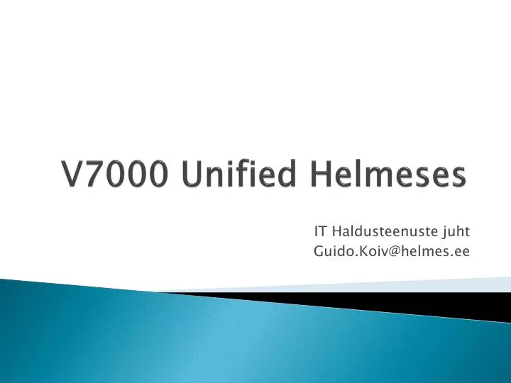 v7000 unified helmeses