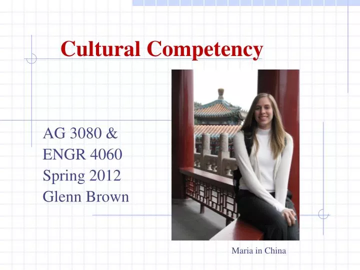 cultural competency