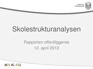 Skolestrukturanalysen