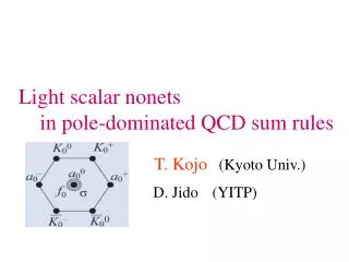 Light scalar nonets in pole-dominated QCD sum rules