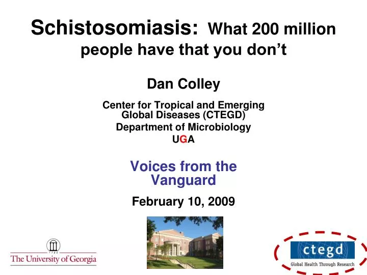 schistosomiasis what 200 million people have that you don t