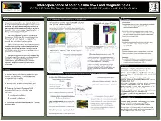 Interdependence of solar plasma flows and magnetic fields