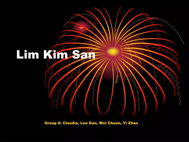 lim kim san