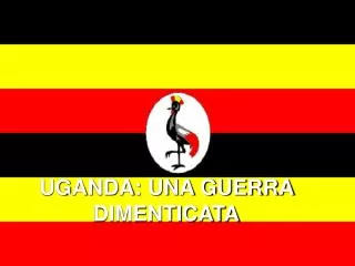 uganda una guerra dimenticata