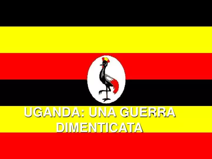 uganda una guerra dimenticata