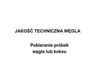 jako techniczna w gla