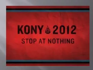 Considering Kony