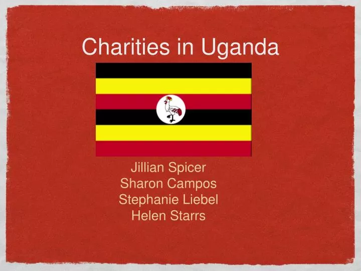 charities in uganda