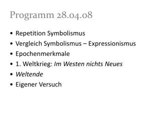 programm 28 04 08