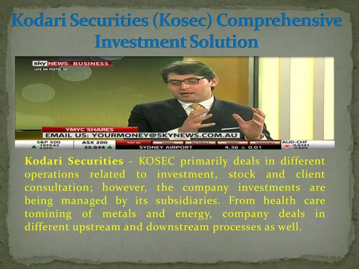 kodari securities kosec comprehensive investment solution
