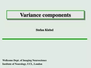Variance components