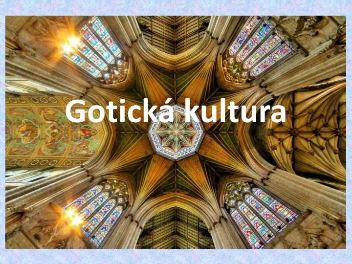 gotick kultura