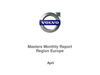 Masters Monthly Report Region Europe