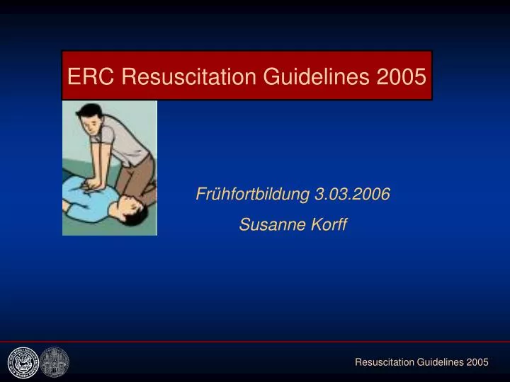 erc resuscitation guidelines 2005
