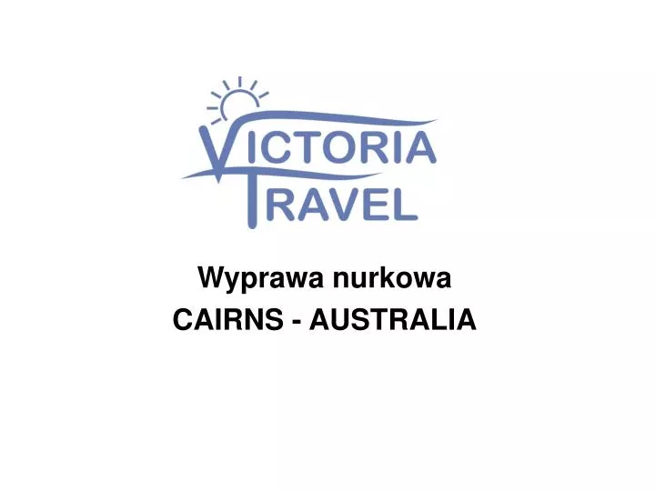 wyprawa nurkowa cairns australia