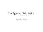The fight for Child Rights