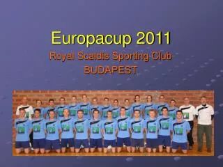 europacup 2011