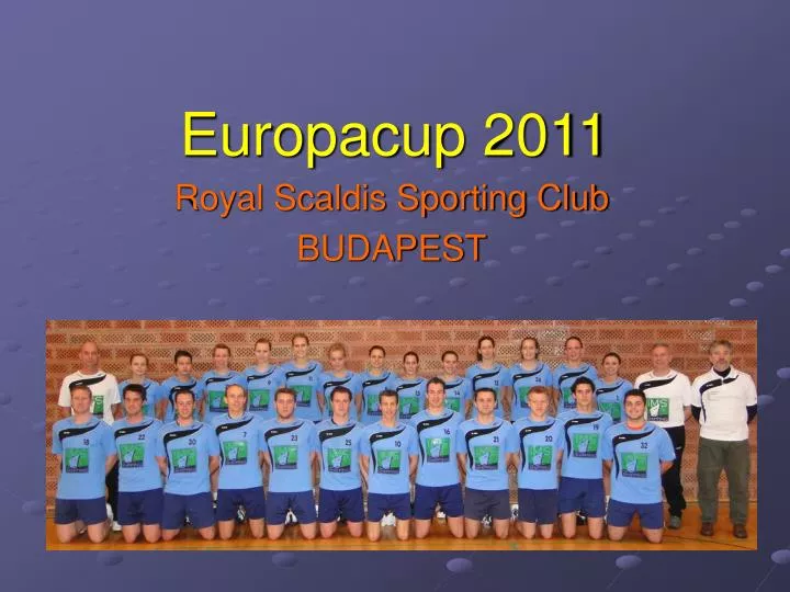 europacup 2011