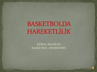 basketbolda hareketl l k