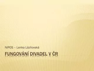 nipos lenka l z ovsk