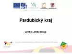 Pardubický kraj - slide 1