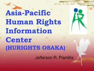 Asia-Pacific Human Rights Information Center (HURIGHTS OSAKA)