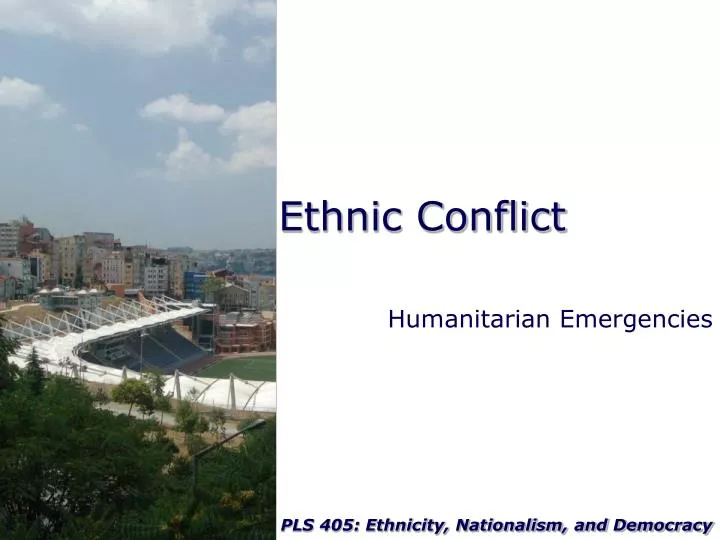 ethnic conflict