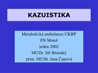 kazuistika